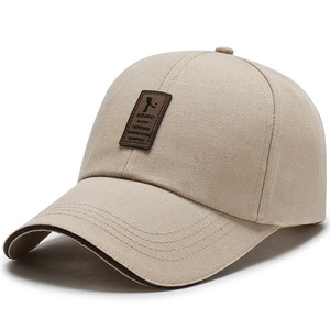 キャップ メンズ 帽子100%コットンUVカット 夏新品 99％紫外線対策 日焼け防止 熱中症対策 野球帽 登山 スポーツ 調整可能 -ベージュ
