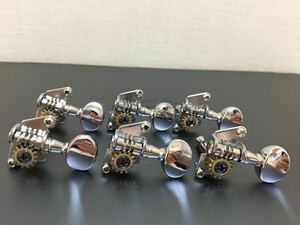 【1円〜】ビンテージ ギター用ペグ オープンギア仕様【美品】GOTOH（ゴトー）製 Convertion Bushing （コンバージョンブッシュ）付属