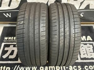 ◆2本セット! 1000円スタート完全売切! ミシュラン パイロットスポーツ3 ZP 225/40R19 225/40-19 メルセデス ベンツ BMW Cクラス 3シリーズ