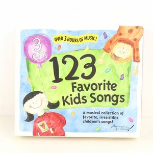 キッズソング CD 123 Favorite Kids Songs 3枚組 動作未確認 子供用 英語 音楽