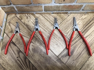 003☆おすすめ商品☆　KNIPEX スナップリングプライヤー　4本セット 4623A21/4613A2/4613A3/4623A31