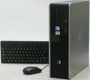HP Compaq dc5700 SFF-P2800 ■ PentiumD-2.8/DVDROM/希少OS/動作確認済/WindowsXP デスクトップ