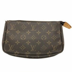 LOUIS VUITTON ルイヴィトン ポーチ モノグラム レザー VI0060【CEAF7072】