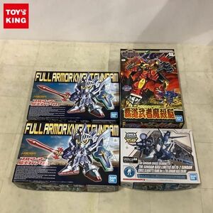 1円〜 バンダイ SDガンダム BB戦士 フルアーマー騎士ガンダム 2点、覇道武者魔殺駆 等