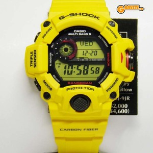 G-SHOCK 買取のGRAVITY◇GW-9430EJ-9JR RANGEMAN(レンジマン)Lightning Yellow(ライトニングイエロー)30周年記念モデル CASIO/G-SHOCK