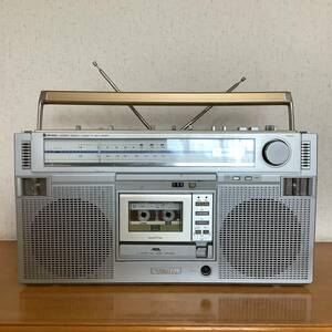 ★ビクターVictor ラジカセ　ＲＣ－Ｍ６０　ラジオAM/FM／カセット／外部入力　動作難あり★