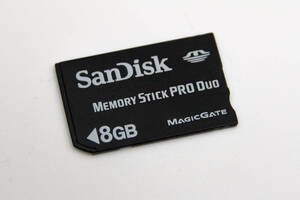 8GB SanDisk メモリースティック MEMORY STICK PRO DUO 