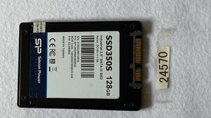 SP SSD350S SSD128GB SATA 2.5 インチ SSD128GB 7MM 使用時間8673