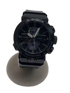 CASIO◆ソーラー腕時計・G-SHOCK/アナログ/BLK