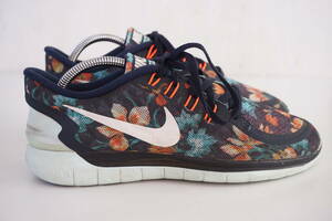 NIKE FREE 5.0 PHOTOSYNTHESIS/ナイキ フリー ラン フォトシンセシス*24cm*花柄*ランニングシューズ/靴/スニーカー*