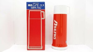 【u1334】説明文必読/着払いのみ/象印 まほうびん ハイサーモス MPA-750 昭和レトロ プラスチック製 格安スタート 