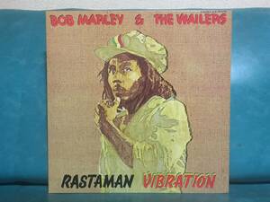 美盤 国内盤 LP BOB MARLEY & THE WAILERS RASTAMAN VIBRATION 豪華スクラップブック付き ILS-80590 ボブ・マーリー ラスタマン
