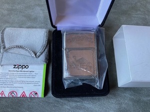 Zippo x Camel カスタムデザインSILVER KING アンティックフィニッシュ新品未使用品！