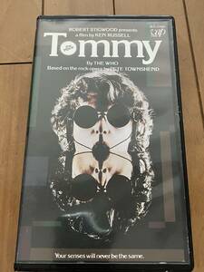 VHS　ロックオペラ Tommy / The WHO エリッククラプトン　ティナターナー　エルトンジョン　他