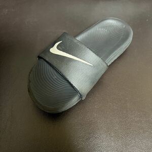 ★NIKE/ナイキ★Kawa Slide (GS/PS)/カワスライド (Black/White/20cm) 右側のみ