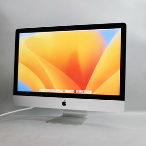 1円スタート Apple iMac (Retina 5K, 27インチ, 2019) (Core i5-8500/メモリ32GB/SSD28GB+HDD1TB(Fusion Drive)/macOS 13)