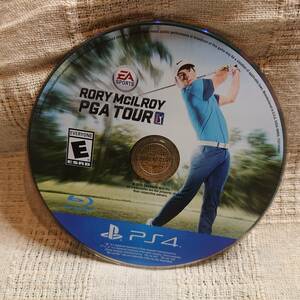 CDのみ[Yp] PS4 Play Station 4　 EA SPORTS Rory McIlroy PGA TOUR　送料定形外250円発送 