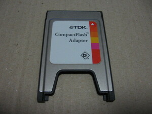 TDK CF コンパクトフラッシュ PCカードアダプタ TCA2V 