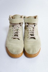 希少nonnativeノンネイティブ × Soloistソロイスト × Reebokリーボック Sand.W.Man EX-OFIT CLEAN HI VINTAGE V53888 スニーカー 927M