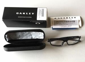 OAKLEY CROSSLINK オークリー クロスリンク ポリッシュドブラックインク OX8111-0153 53サイズ 53-15未使用品 53mm ※翌日発送対応可能です