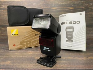 Nikon ニコン SPEEDLIGHT SB-600 ストロボ フラッシュ 元箱付き #45