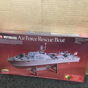 LINDBERG 1/72 MOTORIZED Air Force Rescue Boat
