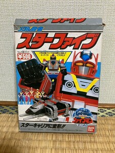 BANDAI/バンダイ　地球戦隊ファイブマン　メタル合金 スターファイブ　食玩　プラモデル