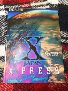 X JAPAN FC会報「X PRESS」Vol.23/YOSHIKI TOSHI Toshl HIDE PATA TAIJI HEATH SUGIZO エックスジャパン YOSHIKITTY ヨシキティ Tシャツ