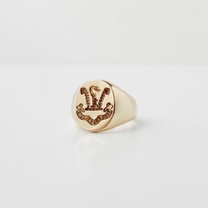 Vintage Tiffany&co. 14K Signet Ring ヴィンテージティファニー ティファニー シグネットリング ゴールド シグネチャーリング 指輪 14金