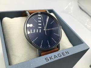 【10275】SKAGEN SKW6355　腕時計　ステンレス　レザー　スカーゲン