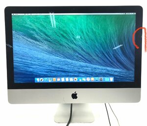 AL: Apple　超薄究極品　 iMac A1418 Corei5 1.40GHz/8GB/ HDD:500GB 21.5インチ一体型 & OS済　動作品
