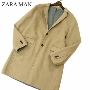 ZARA MAN ザラ マン 秋冬★ ダブルフェイス ウール チェスター コート Sz.XL　メンズ 大きいサイズ　A3T14039_B#N