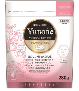 まとめ得 Ｙｕｎｏｎｅ　幸せストロベリーの香り　２８０ｇ 　 小久保工業所 　 入浴剤 x [15個] /h