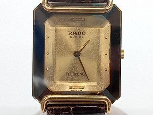 RADO　ラドー　FLORENCE　フローレンス　153.3455.2　電池式　クォーツ　ゴールド　レディース腕時計 店舗受取可