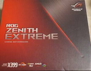 【動作確認済】ASUS ROG ZENITH EXTREME AMD Ryzen ThreadRipper 2990WX セット X399 TR4 パッケージ付属品あり