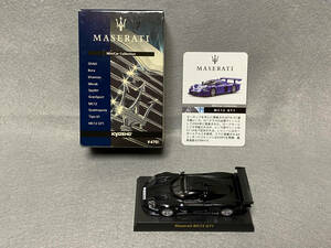 ★京商1/64 マセラッティ ミニカーコレクション/Maserati MC12 GT1/ブラック/黒/マセラティ/2008年