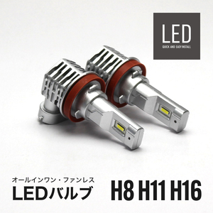 CP3 インスパイア LEDフォグランプ 8000LM LED フォグ H8 H11 H16 LED ヘッドライト LEDバルブ 6500K