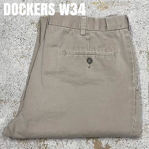 ＊7316 DOCKERS ドッカーズ　チノパン　スラックス　w34