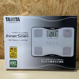 新品 タニタ TANITA BC-718-WH 体組成計 
