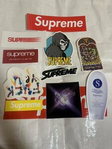 10枚 Supreme Sticker シュプリーム ステッカーセット Box Logo ボックスロゴ モーション 