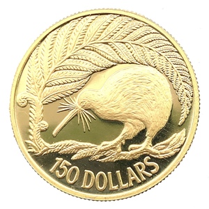ニュージーランド金貨 1990年 16.9g 22金 イエローゴールド コレクション アンティークコイン Gold