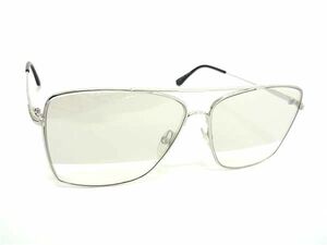 1円 ■極美品■ TOM FORD トムフォード TF651 18C サングラス メガネ 眼鏡 メンズ レディース シルバー系 AW7218