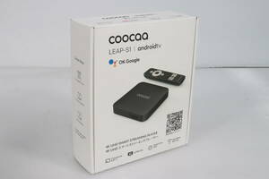 未使用品★JOYEUX ジョワイユ COOCAA 4K UHDスマートストリーミングプレーヤー LEAP-S1 android tv 動画配信サービス視聴可能 S562