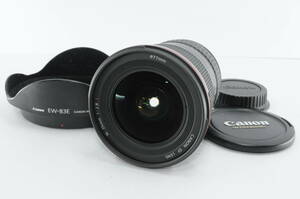 ★特上品★ キヤノン CANON EF 16-35ｍｍ Ｆ2.8 Ｌ USM ★前後キャップ フード付き ＃9928