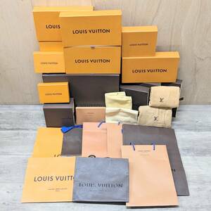 【LVまとめ】★大量！★ ルイヴィトン LOUIS VUITTON 空き箱 まとめ セット 保存袋 プレゼント BOX ギフト ブランド 高級 名店 材料 