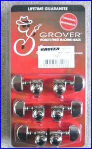 GROVER 102-N ＬＰタイプペグセット グローバー3x3ニッケル新品！