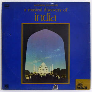 インド盤オリジナル■Ananda Shankar■☆A Musical Discovery Of India☆サイケ