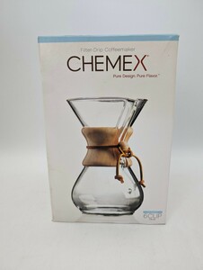 未使用品 ケメックス CHEMEX コーヒーメーカー 6カップ コーヒーサーバードリッパー CM-6A Filter-Drip Coffeemaker