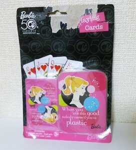 ★バービー Barbie 50周年 プレーイング カード Playing Cards★送料無料★