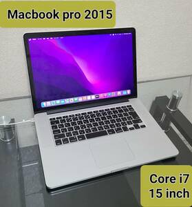Apple MacノートPC Core i7 MacBook Pro 15-inch Retina 2015